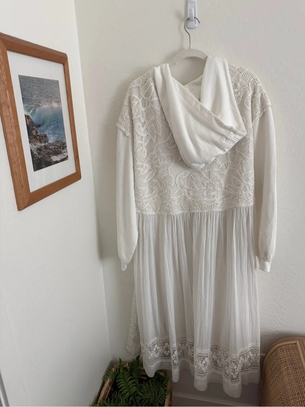 Free People Float On Lace Cardi